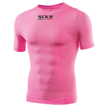 SIX2 TS1 C T-shirt Sottotuta maniche corte Phink Fluo