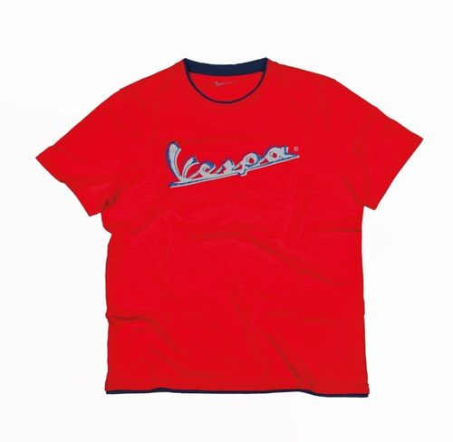 T-Shirt Vespa Original Uomo Colore Rosso